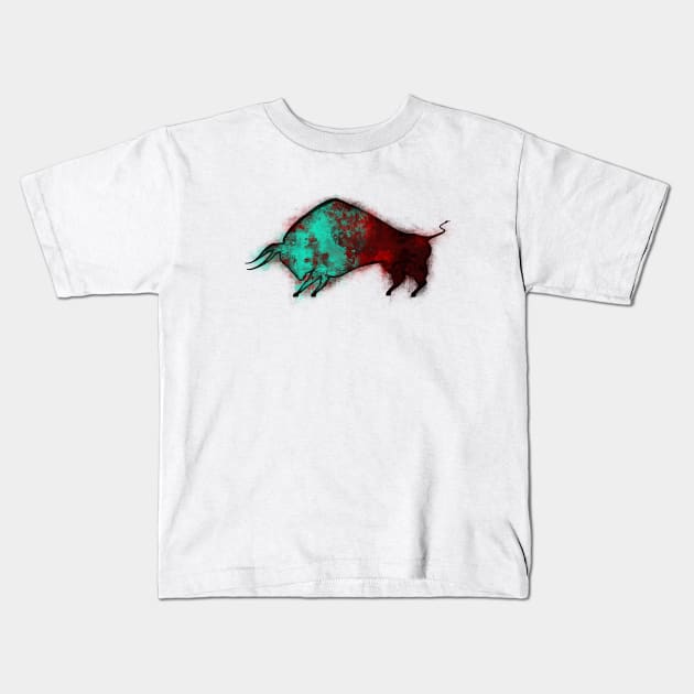 Bull Kids T-Shirt by ewdondoxja